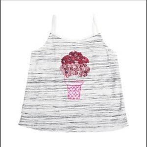 EGG Ice cream tank NWT